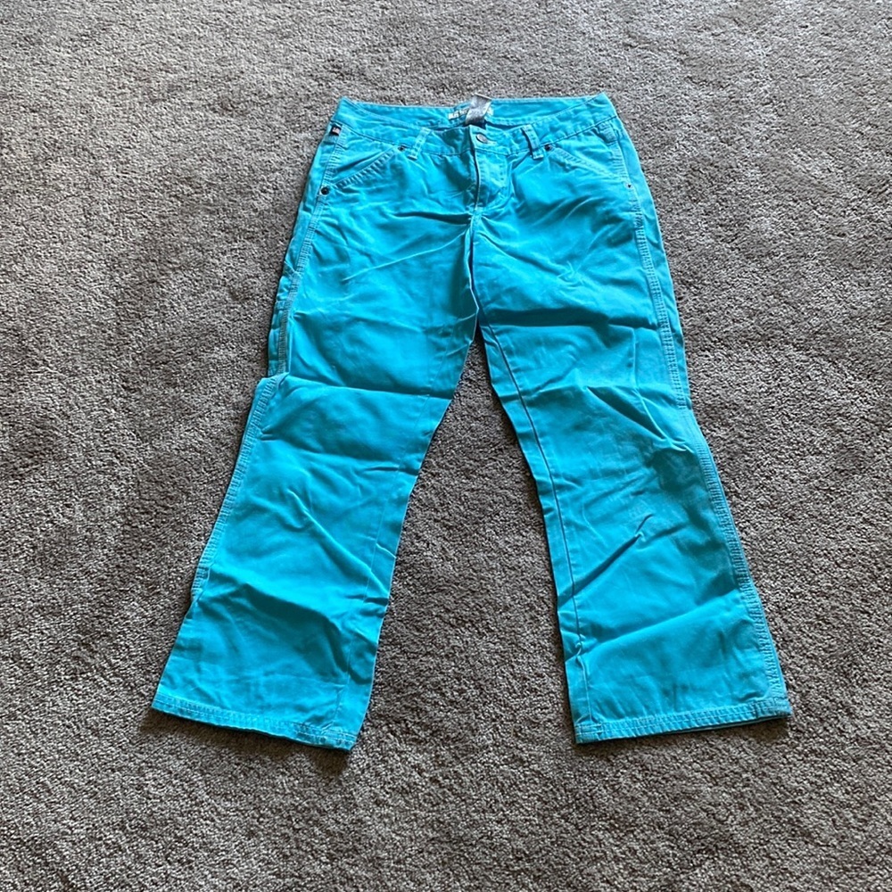 Polo Ralph Lauren Turquoise Blue Cotton Pants SIZE 2